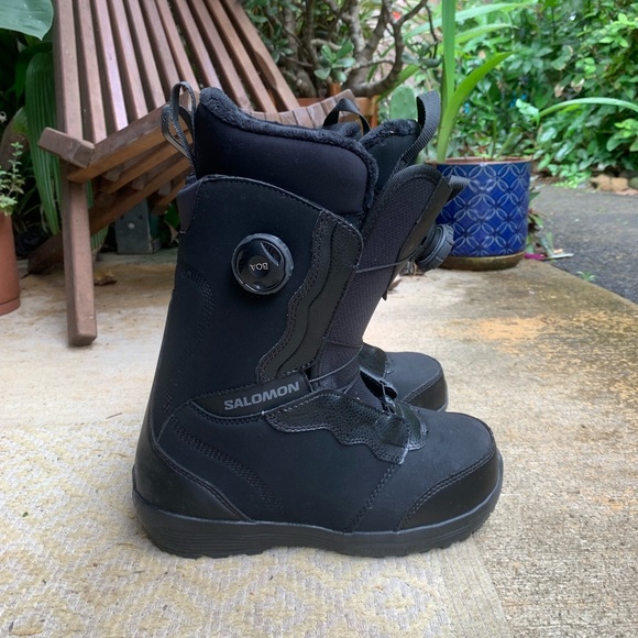 SALOMON IVY BOA SJ BOA 23.5㎝ Black Salomon Ivy BOA Women's Snowboard Boots